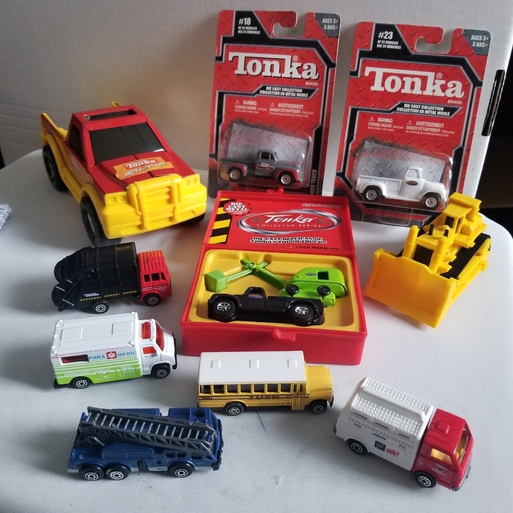 Tonka Truck Toy Lot New And Used